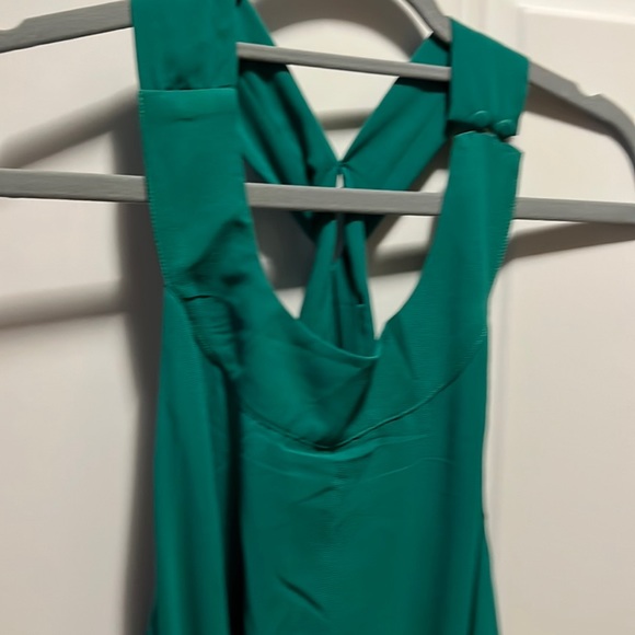 NWT Green Maxi Dress - Picture 1 of 4
